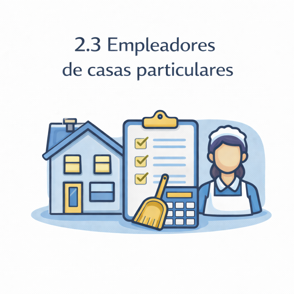 2.3 Empleadores de casas particulares